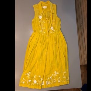 Anthropologie Maxi Day Dress